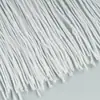 Suministros del Fabricante Encaje de Borla de Poliéster Moda Barba Blanco de un Solo Lado DIY Ropa Accesorios Textiles para el Hogar