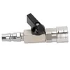 Hidrolavadora Máquina para Lavar Autos Pistola de Agua Tubería de Agua Acero Inoxidable Válvula de Interruptor 3/8 Macho y Hembra Tubería de Aire Pequeña 1/4 Hembra