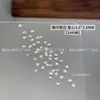 K9 Manicura Piedras de Strass Irregulares Planas Biseladas Plateadas Decoraciones de Strass Súper Brillantes Rivoli Rombo Gota de Agua Hojas de Arce Decoraciones Ultra Brillantes