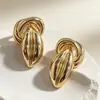Aretes con un toque de lujo ligero y de alta gama, aretes exagerados, aretes vintage, aretes de alta gama, aretes de botón para mujer