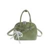 Bolsa de Mão Estilo Coreano Versátil e na Moda com Formato de Concha para Mulheres Nova Coleção Verão 2025 Elegante de Alta Qualidade para Ombro ou Transversal Tendência