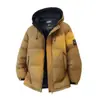 Jaqueta Puffer Solta com Capuz para Homens e Casais, Casaco de Algodão de Inverno Estilo Tendência, Jaqueta de Algodão Feminina 2025, Aconchegante e Versátil