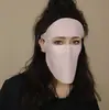 Máscara de Proteção Solar Sem Costura Feminina Verão Estilo Fino Protetor Solar 3D Emagrecimento Proteção do Canto do Olho Seda de Gelo Cobertura Facial Sem Costura Tendência