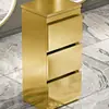 Armário de Ferramentas para Barbearia Carrinho de Ferramentas para Salão de Cabeleireiro Armário Carrinho de Cabeleireiro Aço Inoxidável Armário de Trabalho para Salão Bancada de Armazenamento