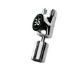 Extensor de grifo de cocina, dispositivo anti-salpicaduras, pantalla de temperatura del fregadero, cabezal de ducha giratorio universal para el hogar
