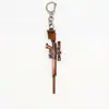 Llavero con colgante de mochila para coche Jedi Survival Escape PUBG con el mismo estilo de pistola y pollo