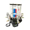 Bomba eléctrica de grasa lubricante bomba automática de aceite amarillo 12V 24V 220V 380V con alarma de nivel de líquido