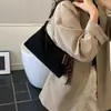 Diseño de Nicho Bolso Retro tipo Dumpling para Mujer Invierno 2025 Nuevo de Moda Versátil Bolso de Hombro Cruzado de Gamuza