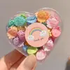 Grampo de Cabelo Princesa Mini Presilha Acessório de Cabelo para Meninas Pequeno Grampo de Cabelo para Franja e Cabelo da Testa