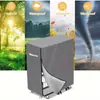 Cama de Descanso Dobrável para Interior e Exterior Mais Vendida Internacionalmente Capa Contra Poeira Cadeira de Sala de Estar Dobrável Capa Impermeável com Proteção Solar