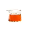 Taza de Carenado de Vidrio de Cristal, Jarra de Té Hecha a Mano Resistente al Calor, Taza de Té Limpia y Ordenada, Juego de Té Kung Fu para el Hogar, Recipiente para Compartir el Té
