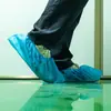 Atacado Descartável 30g TNT Coberturas para Sapatos, à Prova de Poeira, Antiderrapante, Espessadas, Pacote com 100, Coberturas Descartáveis para Pés