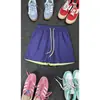 Nuevos Shorts de Nylon Estilo Americano para Hombre Verano 2026, Bloques de Color con Cordón, Holgados, Secado Rápido, Deportivos Casuales