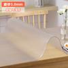 Mantel de PVC Transparente Suave de Plástico Tipo Cristal Impermeable a Prueba de Aceite Antiescaldante Desechable para Mesa de Centro Tapete de Mesa Plato Cristal Amazon