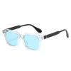 Nuevas gafas de sol 6198 de caja, moda europea y americana, gafas de sol retro de tendencia, gafas de sol adelgazantes para cara grande, ventas directas de fábrica