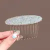 Novo Pente de Cabelo de Luxo 2026 Resistente com Strass e Toque de Alto Padrão para o Dia a Dia, Fácil de Usar para Pentear e Fixar o Cabelo