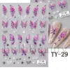 Adesivos de Unhas Artísticas Novos Transfronteiriços Estereoscópicos em Relevo Desenho Animado Floco de Neve de Natal Árvore de Natal Cordão de Luzes Boneco de Neve Adesivos de Unha de Natal