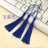Franjas de borla DIY acessórios para joias artesanais materiais pequenas borlas pendentes estilo antigo cortina de contas ornamentos pendurados marcadores de página pingentes de leque