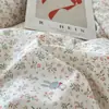 Faldón de cama de encaje estilo princesa, una sola pieza, oculta la parte inferior, nuevo modelo 2026, algodón puro, cubrecama de algodón completo, cubierta a prueba de polvo con borde de falda