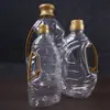 Barril Transparente de Aceite de Colza para Mascotas Barril de Vino Fabricante al por Mayor Múltiples Especificaciones Barril de Plástico de Aceite de Cacahuete Barril Vacío Personalización