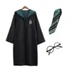 Túnica de Academia Harry Potter Disfraz para Niños Túnica Mágica Ropa Periférica Cos Capa Uniforme Escolar Halloween Performance