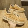 2025 Nuevos Zapatos Deportivos Casuales Transfronterizos para Hombre Estilo Coreano de Moda Zapatos de Suela Blanda Zapatos Gruesos Antideslizantes Versátiles de Moda para Hombre