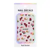Adesivos Originais de Arte para Unhas Flor de Rosa 5D Embossados Tridimensionais Puro Desejo Frio e Elegante Rosa Adesivos DIY para Unhas Decorações Modelo Hg