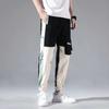 Pantalones cargo casuales negros funcionales Yu wenle transfronterizos de primavera y otoño peto para hombre sueltos marca de moda punta ins