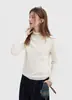 Loja Oficial Shanghai Dan Nong / Essencial para o Calor Malha de Lã de Ovelha Cashmere Gola Alta Turtleneck Camisa Base