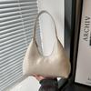 Elegante Casual Bright Face 2025 Estilo Ocidental Início da Primavera Nova Chegada Couro Envernizado Moda Leve Luxo Ombro Mão Axila Bolsa Feminina