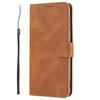 Adequado para iPhone16promax Business Dream Mobile Phone Leather Case Apple 14/13 Cor Sólida Flip Card