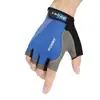 Luvas de Fitness Meio Dedo Protetor Solar de Verão Ultra-finas de Seda de Gelo Respiráveis Antiderrapantes para Treinamento de Bicicleta ao Ar Livre Luvas Esportivas
