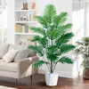 Planta Verde Simulada Nórdica Palmera Girasol Sala de Estar Patio Grande de Pie Decoración del Hogar Plástico Árbol Falso Venta al por Mayor