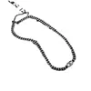 Collar Doble D Transfronterizo para Hombre, Diseño de Nicho Hip-Hop, Cadena de Acero de Titanio, Marca de Moda, Accesorio Versátil Personalizado, Collar de Acero de Titanio