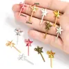 Accesorios para Joyería de Aleación DIY Colgante de Estrella Pentagrama Varita Mágica Pulsera Llavero Colgante Decorativo L350