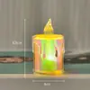 Luces de Velas de Colores Simuladas, Velas Digitales LED, Decoración Romántica Brillante, Declaración de Amor, Suministros de Decoración para Ambiente de Boda