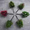 Insertos Populares de Plantas Verdes Artificiales de Amazon, Árboles de Ciprés Pequeños, Bonsái de Ciprés Artificial, Boj, Lavanda, Flores Artificiales, Árboles Artificiales