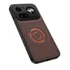 Adecuado para Nothing Phone 4Apro Funda Magnética para Teléfono con Patrón de Tela Tecnológica Cubierta Protectora Anti-Caídas para Phone 4A