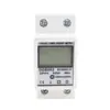 Medidor de energia inteligente residencial DDS662 eletrônico monofásico 220V tipo trilho display digital miniatura medidor de energia para ar condicionado