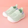 Sapatos para Bebê e Criança Pequena, Sapatos de Bebê Antiderrapantes com Solado Macio, Sapatos Slip-On para Primavera e Verão para Crianças de 1-3 Anos, Homens e Mulheres, Sapatos Casuais de Malha