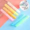 Venta al por mayor de fábrica T soporte para cepillo de dientes de viaje portátil grande color caramelo soporte para cepillo de dientes esmerilado se puede personalizar el logotipo