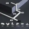 Acessórios para Canaleta de PVC Instalação Canto Plano T Retardante de Chamas Isolamento Plug Direto