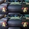 Gancho para asiento trasero de coche con diseño de perro en 3D, pegatinas de silicona 3D, gancho para asiento de coche multiasiento, gancho para asiento trasero
