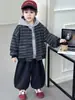 Conjunto de Outono para Meninos 2026 Novo Estilo Bonito Fashion 4 Anos 5 Anos Roupa de Bebê Conjunto de Três Peças com Moletom Elegante para Primavera e Outono