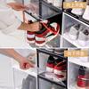 Caja de Zapatos Transparente Hogar Simple Plástico Engrosado Caja de Almacenamiento de Zapatos Tipo Cajón Abatible Almacenamiento Transparente Zapatero