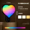 Luz de Relleno para Teléfono con Clip Transfronteriza, Luz de Selfie de Belleza Compacta y Portátil, Luz de Bolsillo RGB de Tres Temperaturas de Color, Fabricante
