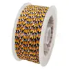 Cuerda Ruyi de Hilo de Algodón Color Mixto Enrollada a Mano Estilo Tibetano Juguete Colgante Trenzado Cordón Cuerda Colorida de Ocho Hilos Borla Hilo para DIY