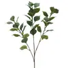 Fábrica de Arte Floral Qi Hao Venta al por Mayor Hoja de Bodhi Artificial Plantas Verdes Hojas Artificiales Flores Falsas Accesorios para Fotografía