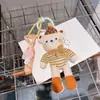 Hd11267A06 Cor Maillard Algodão Preenchido Urso Boneco Chaveiro de Carro Pingente de Bolsa Corrente para Pendurar Celular