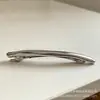 Grampo de Cabelo com Design Dourado e Mola para Mulheres, Grampo de Cabelo Elegante e da Moda de Alta Qualidade, Presilha Lateral para Prender Fios Soltos